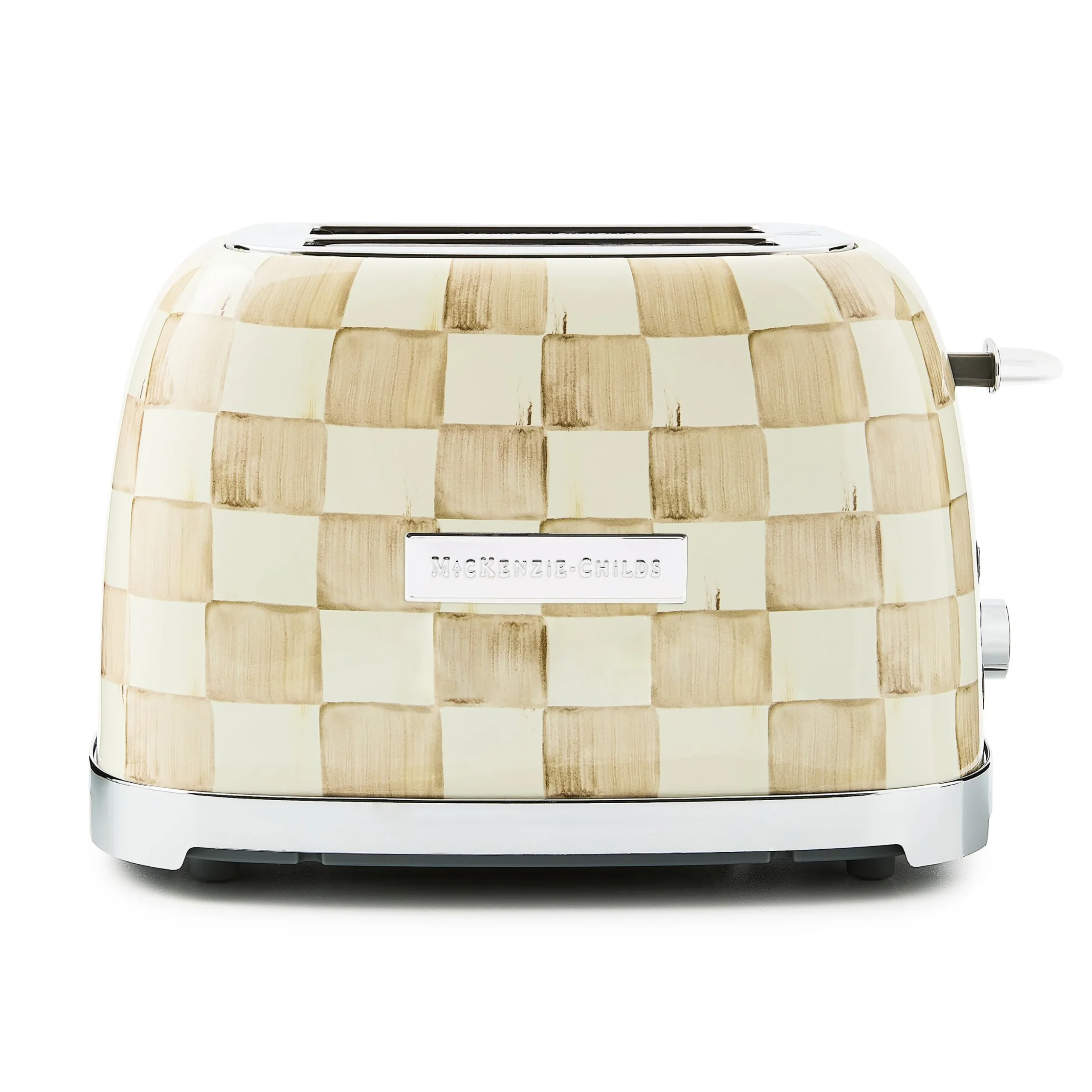 Mocha Check 2-Slice Toaster