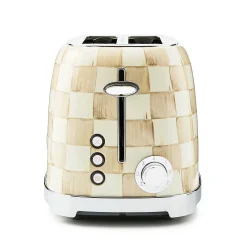 Mocha Check 2-Slice Toaster
