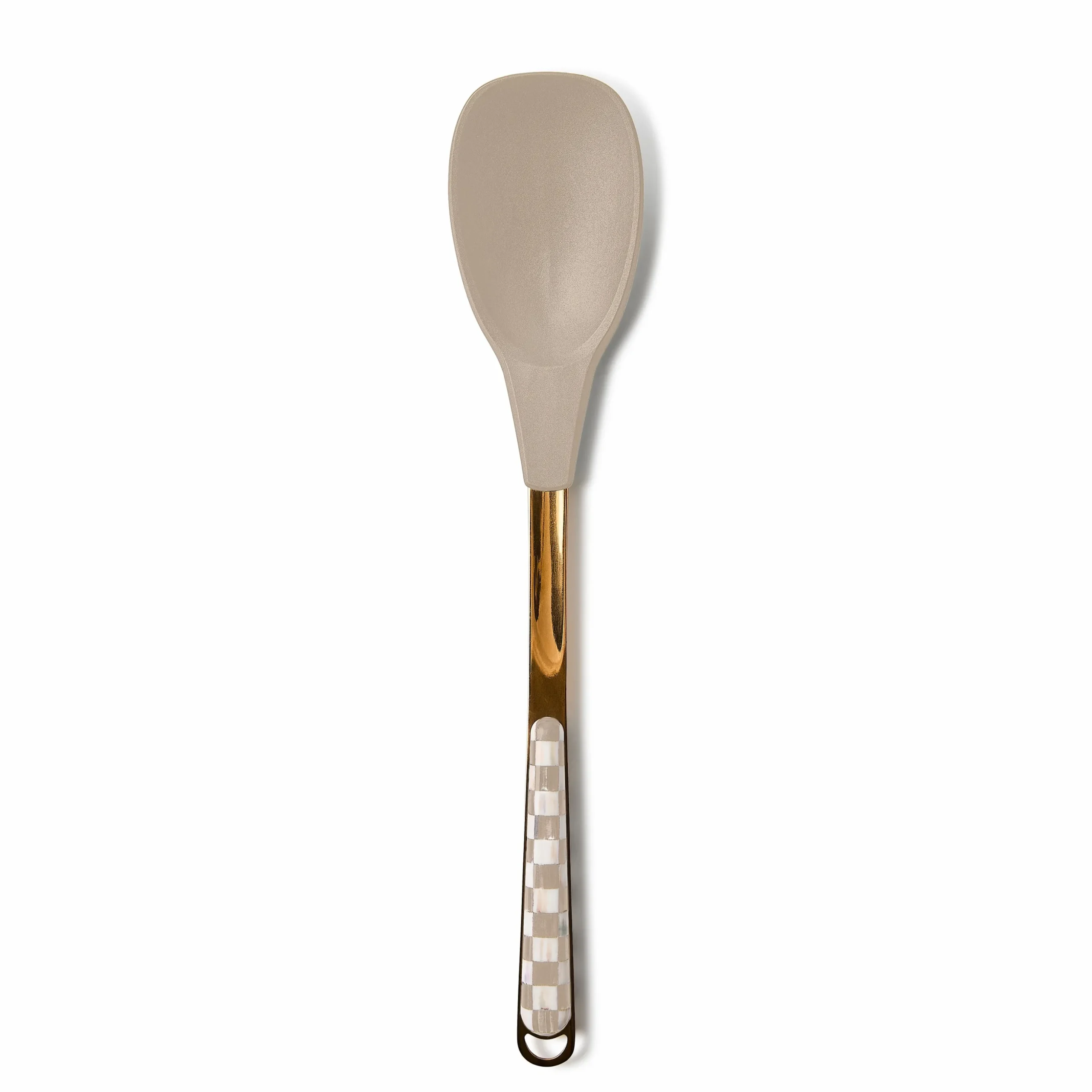 Mocha Check Spoon