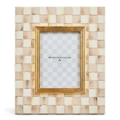 Mocha Check 5" x 7" Frame