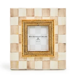 Mocha Check 2.5" x 3" Frame