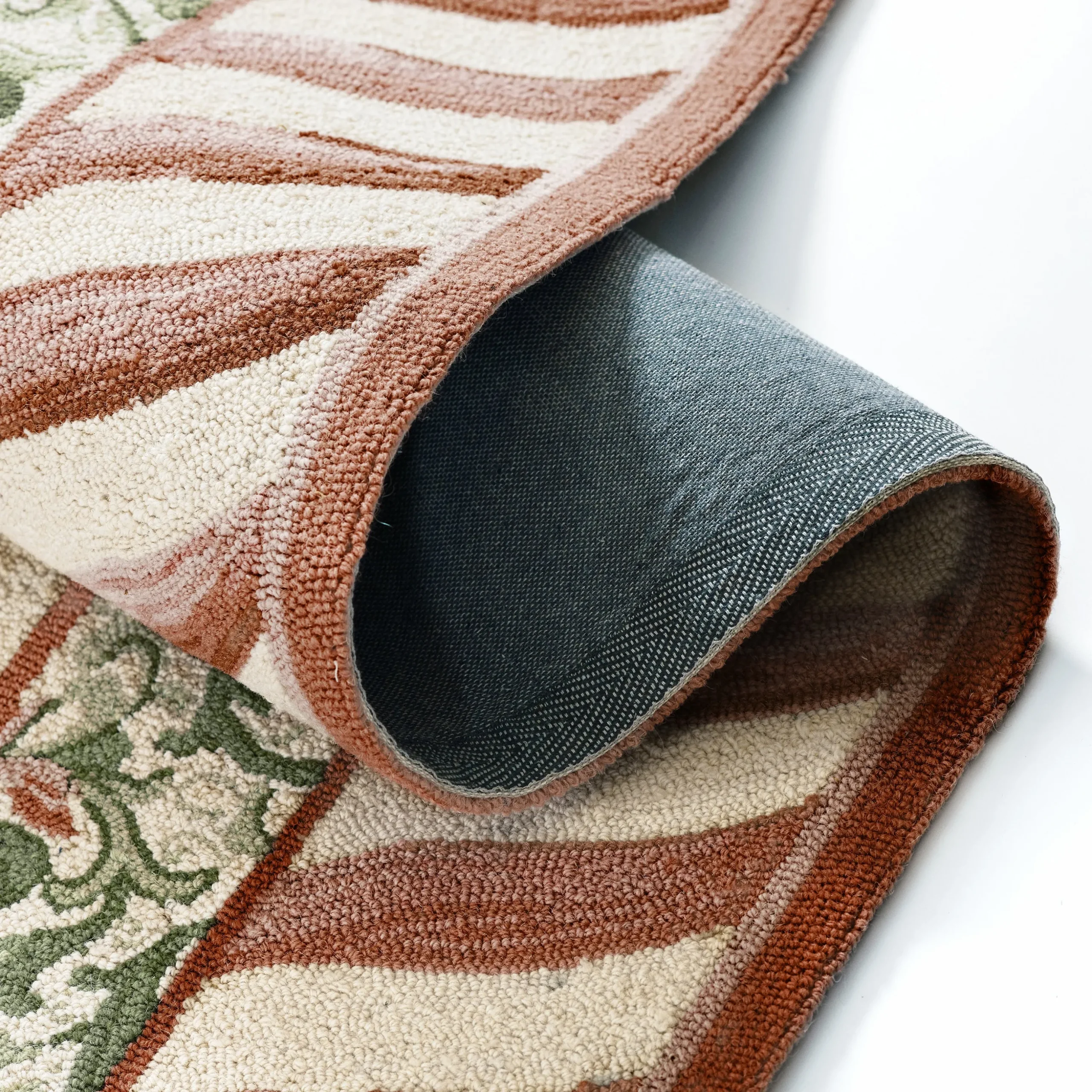 Mocha Check 8' x 10' Rug