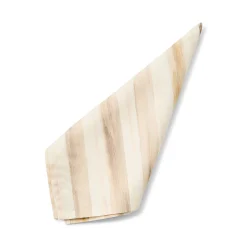 Mocha Stripe Printed Napkin