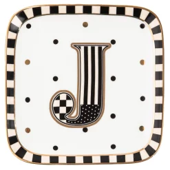 Monogram Dish - J