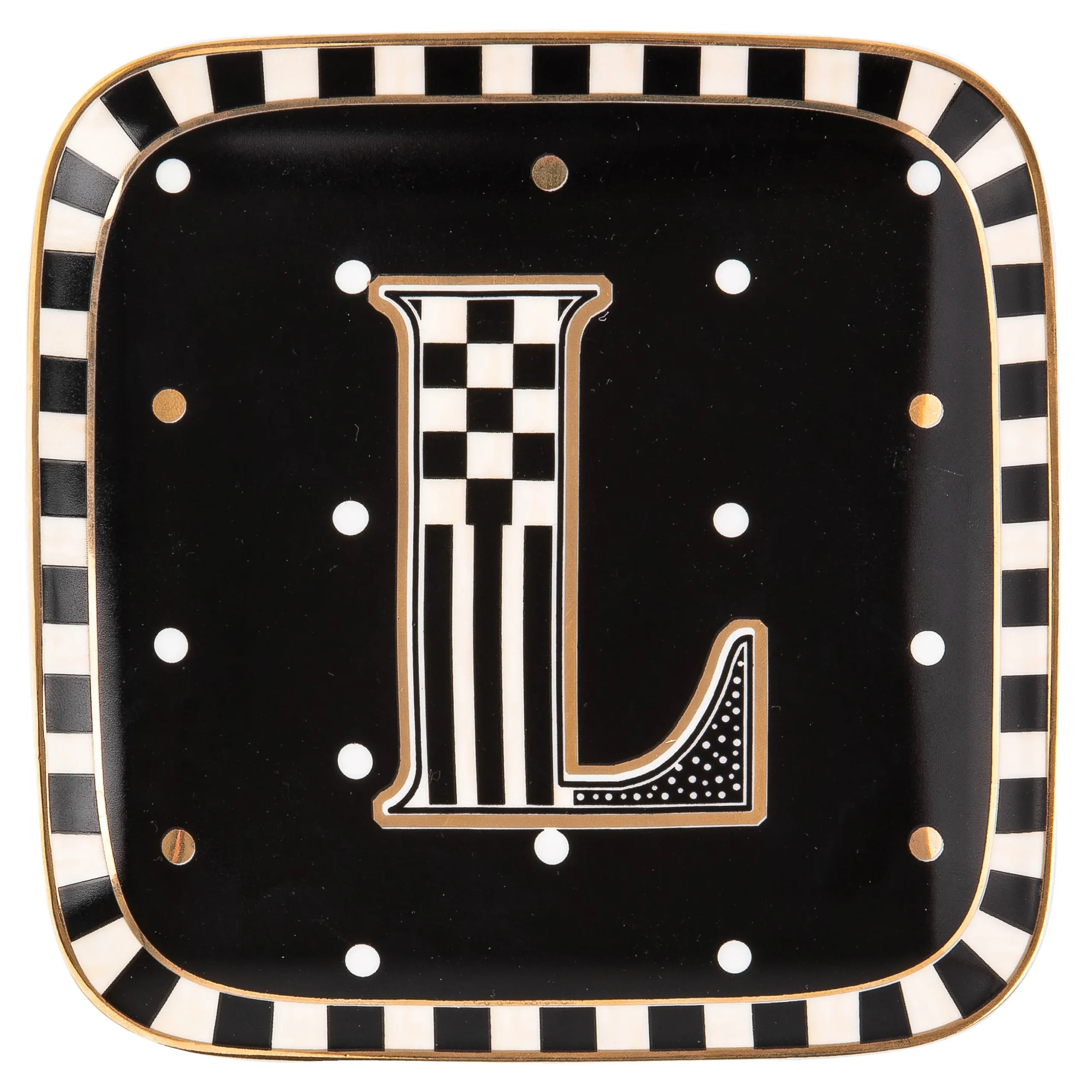 Monogram Dish - L