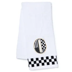 Monogram "O" Check Hand Towel