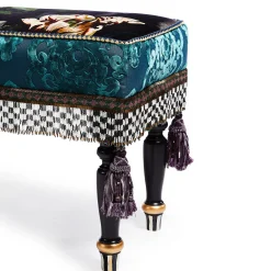 Moonlight Garden Floral Scuttlebutt Bench