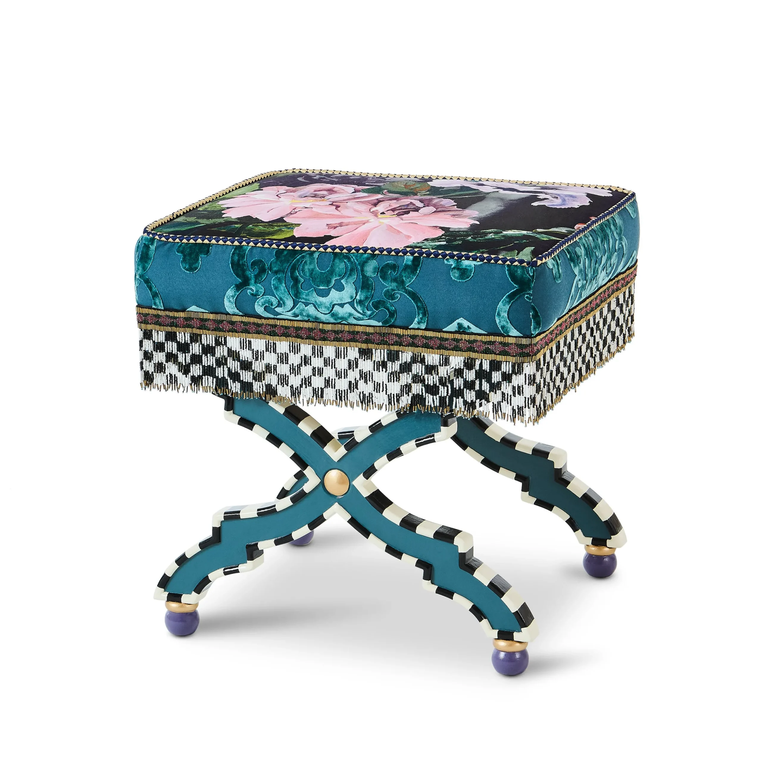 Moonlight Garden Spill the Tea Accent Stool