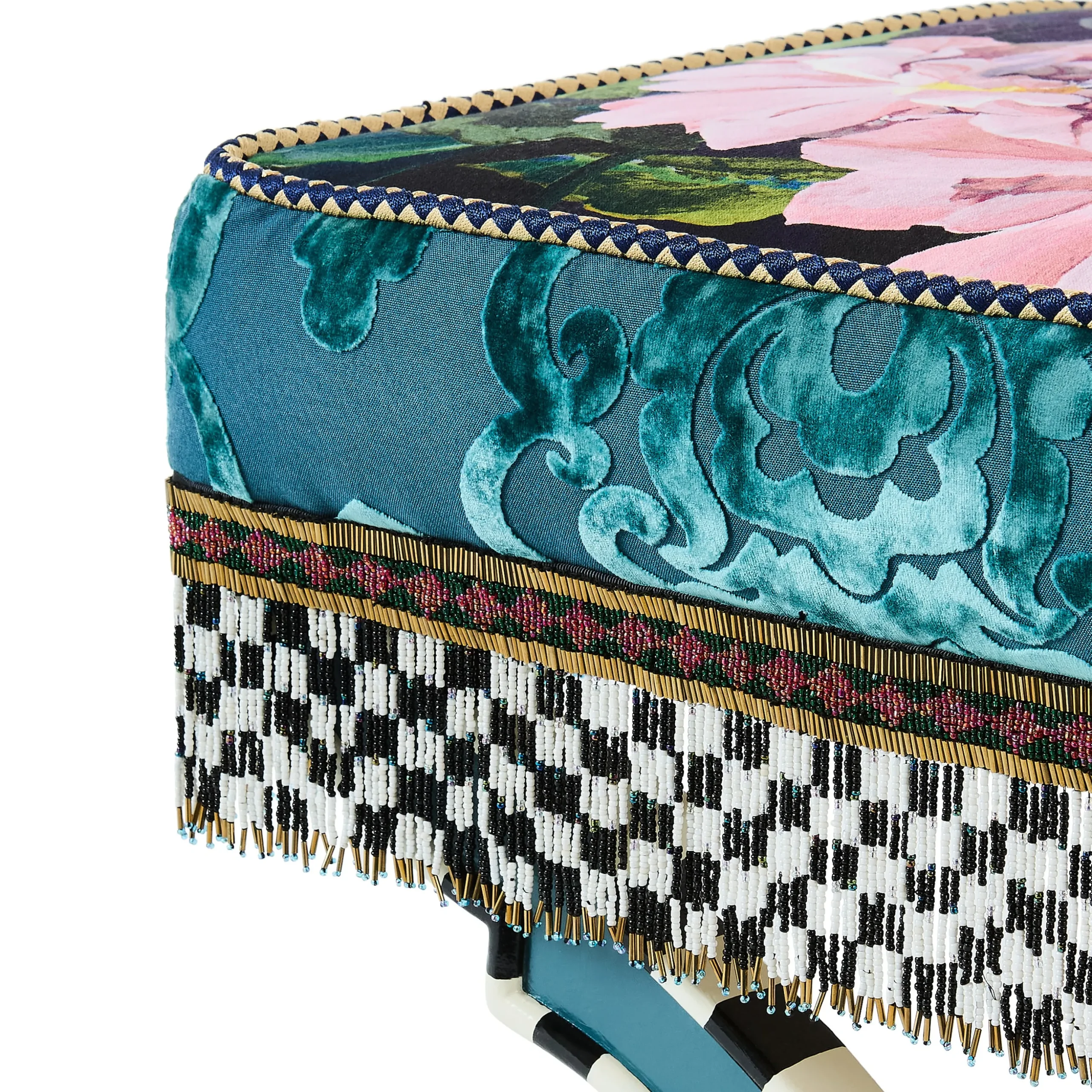 Moonlight Garden Spill the Tea Accent Stool