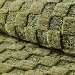 Moss Checkerboard 8' x 10' Rug