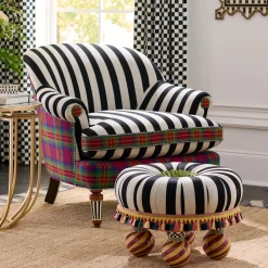 On Wall Street Accent Chair