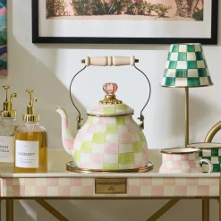 Palm Beach Check 2 Quart Tea Kettle
