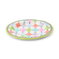 Palm Springs Melamine Salad Plates, Set of 4