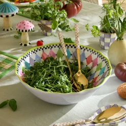 Palm Springs Melamine Serving Bowl