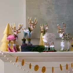 Patience Brewster Dash Away Blitzen Reindeer Figure