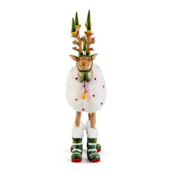 Patience Brewster Dash Away Blitzen Reindeer Figure