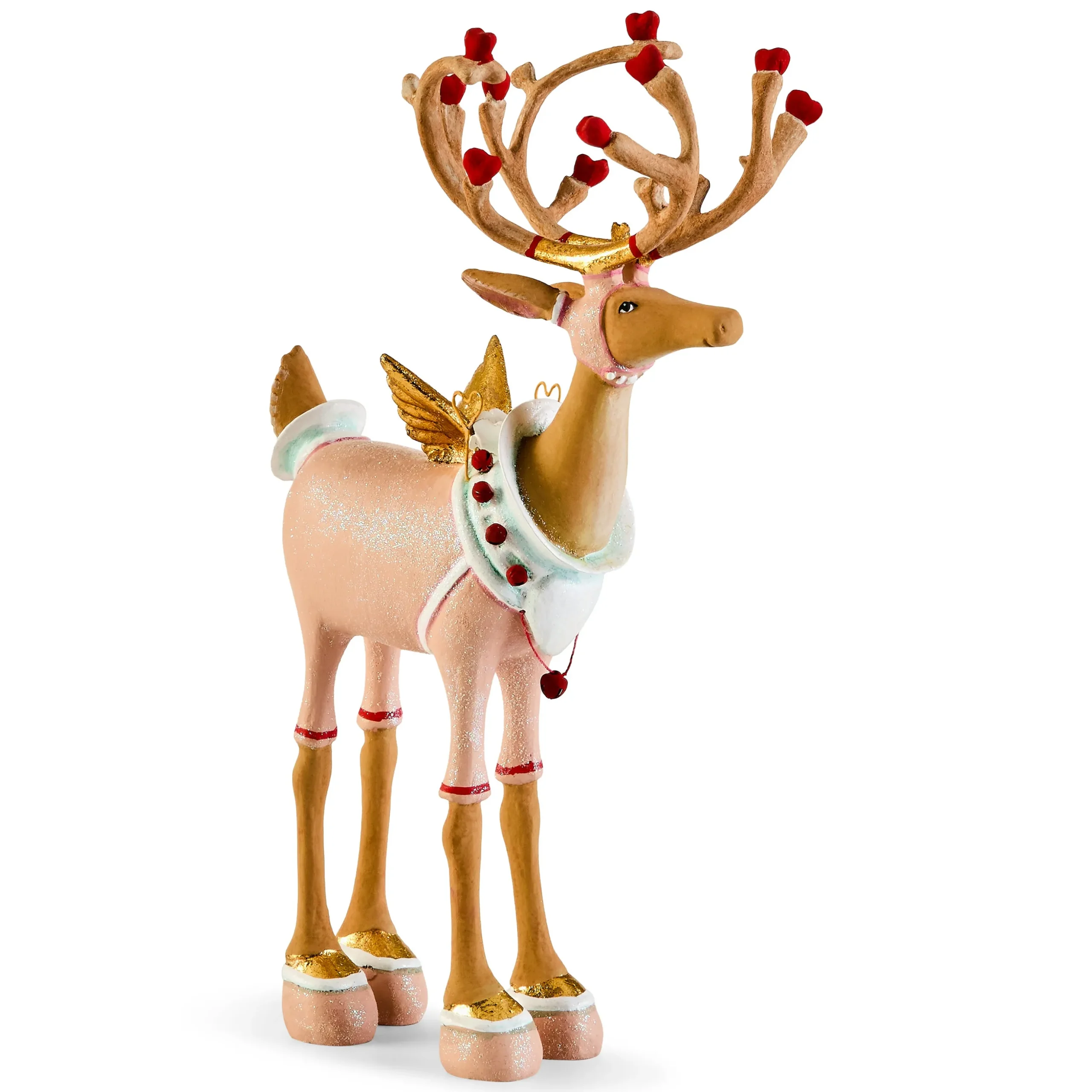 Patience Brewster Dash Away Cupid Reindeer Figure