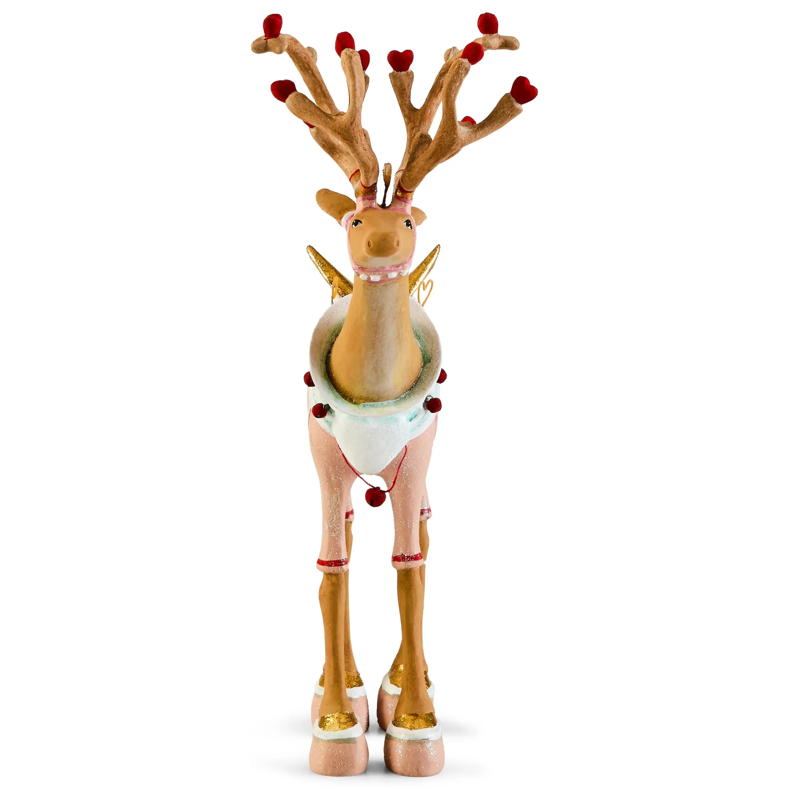 Patience Brewster Dash Away Cupid Reindeer Figure