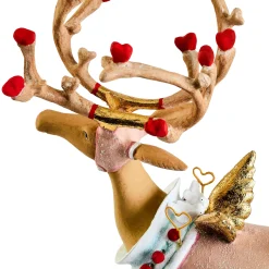 Patience Brewster Dash Away Cupid Reindeer Figure