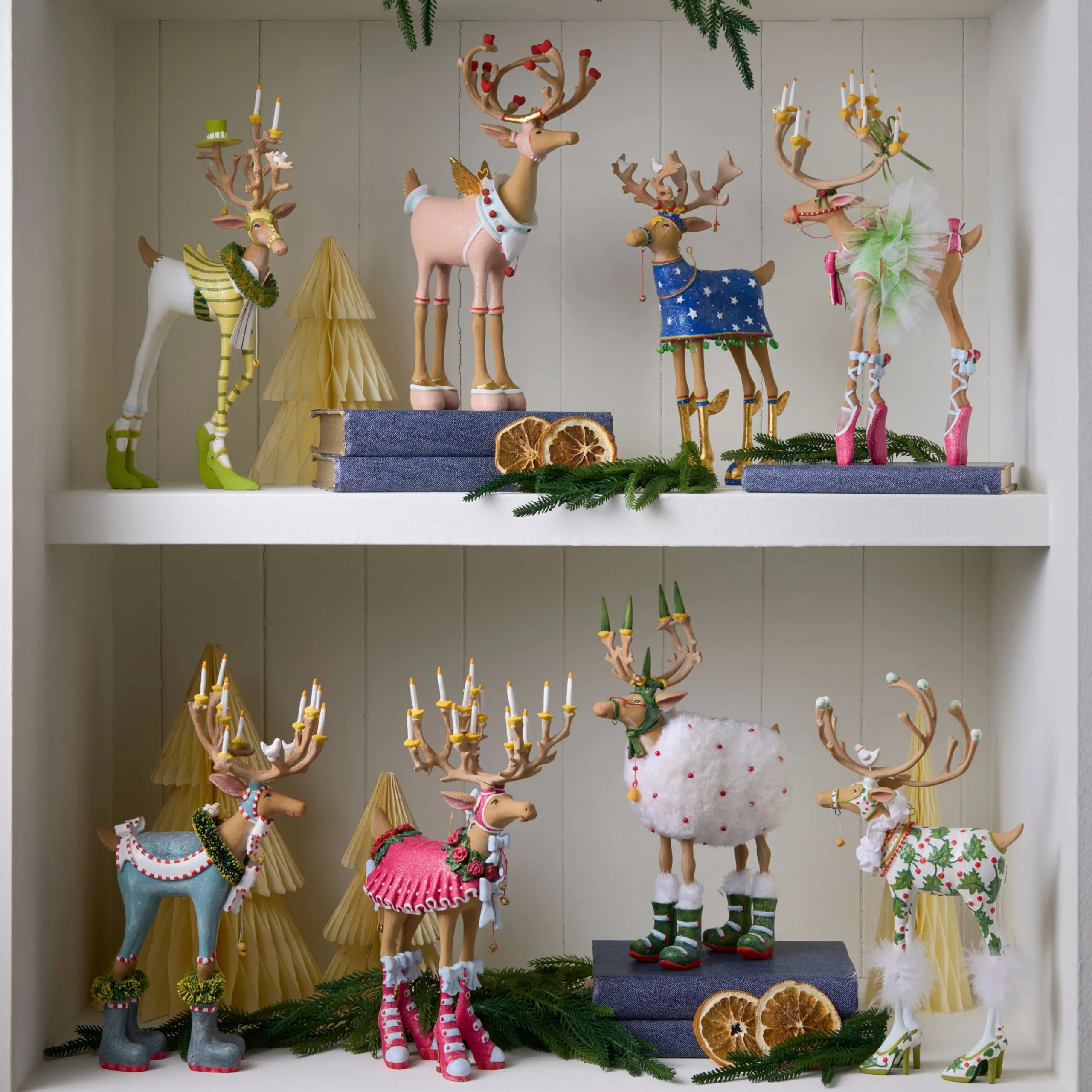 Patience Brewster Dash Away Comet Reindeer Figure