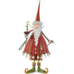 Patience Brewster Dash Away Dashing Santa Figure