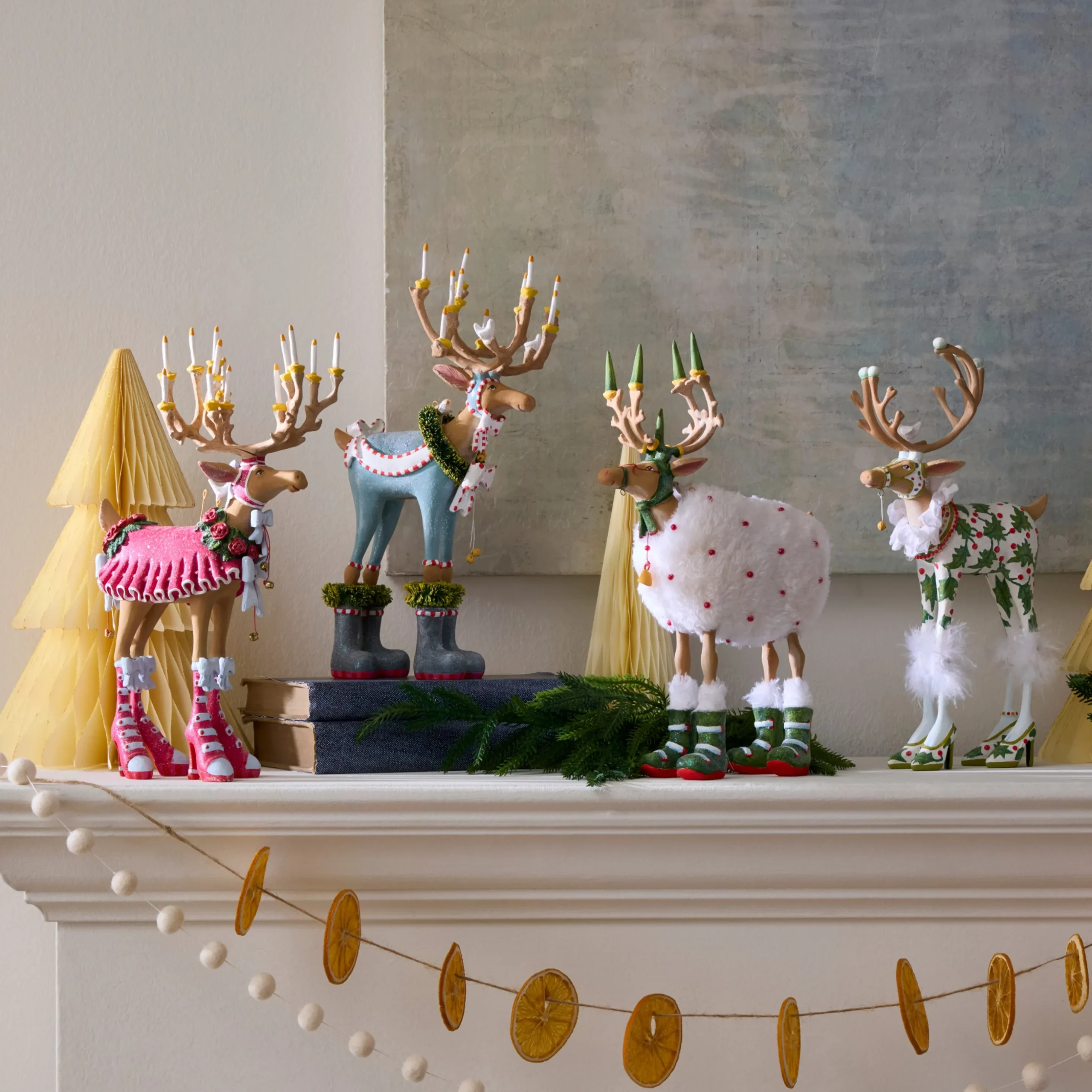 Patience Brewster Dash Away Dasher Reindeer Figure