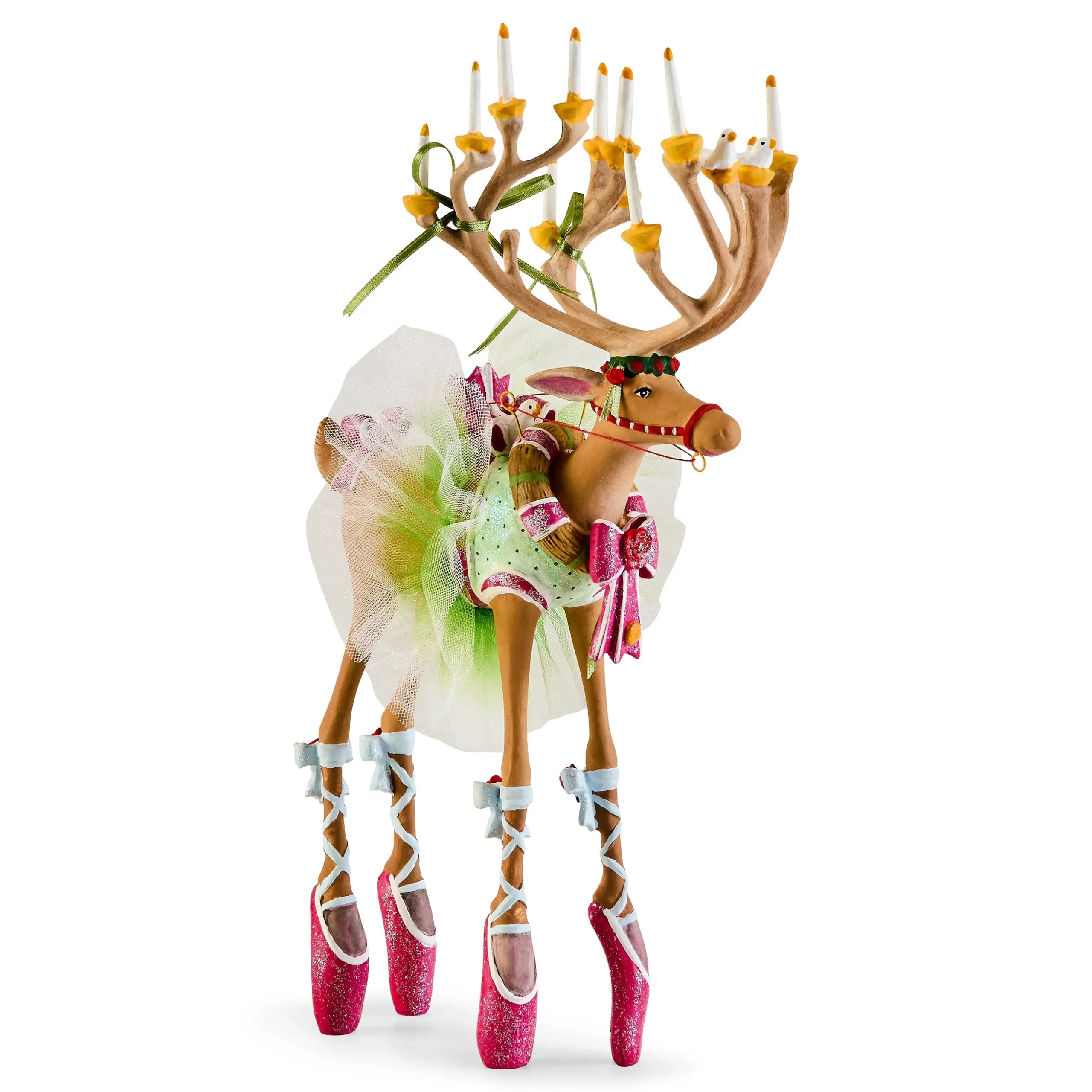 Patience Brewster Dash Away Dancer Reindeer Figure