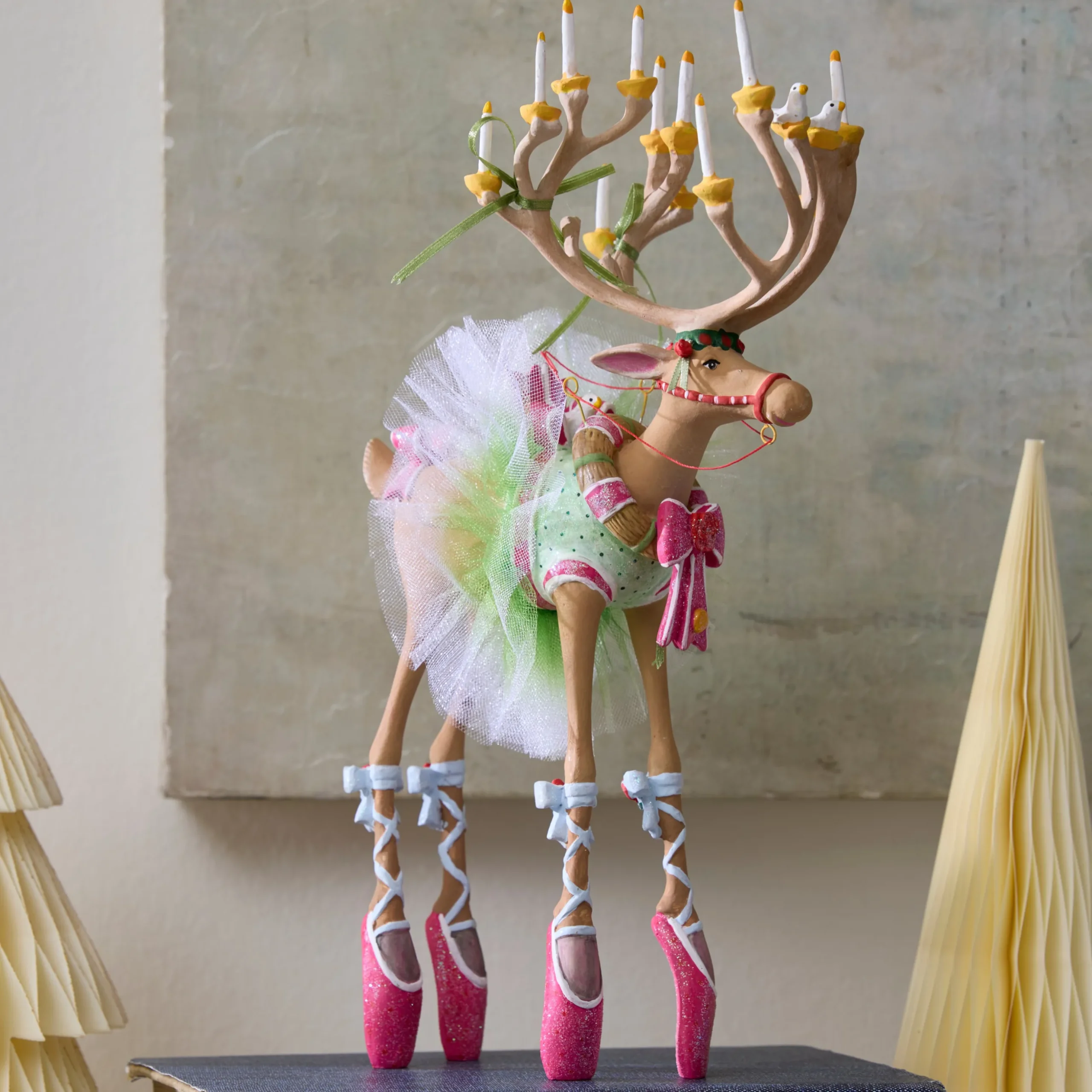 Patience Brewster Dash Away Dancer Reindeer Figure