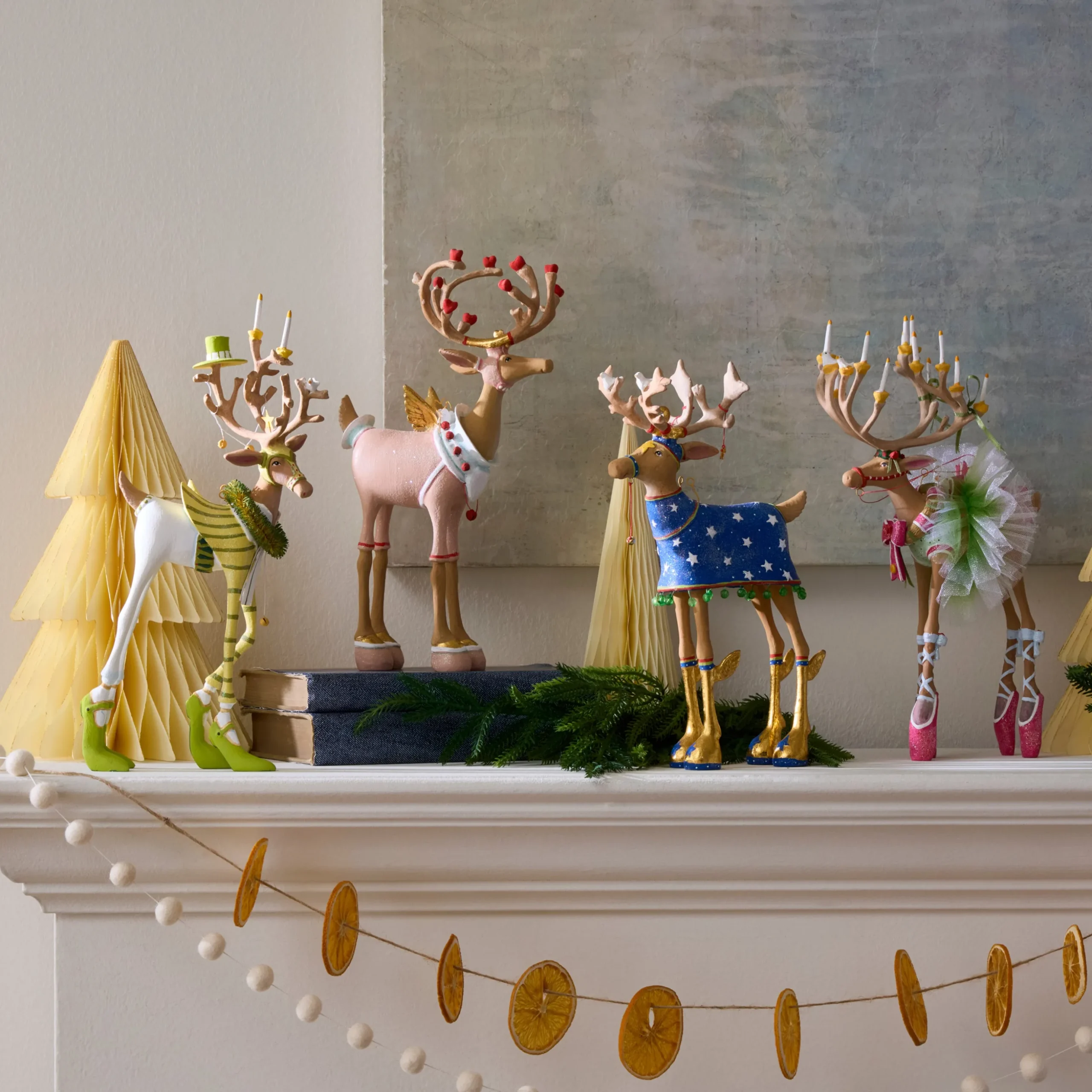 Patience Brewster Dash Away Dancer Reindeer Figure