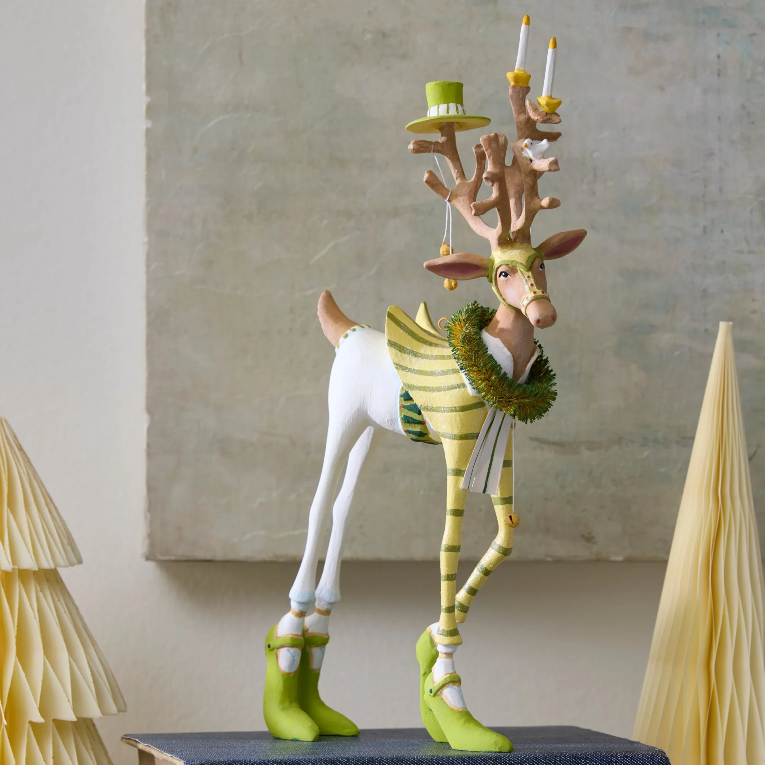 Patience Brewster Dash Away Prancer Reindeer Figure