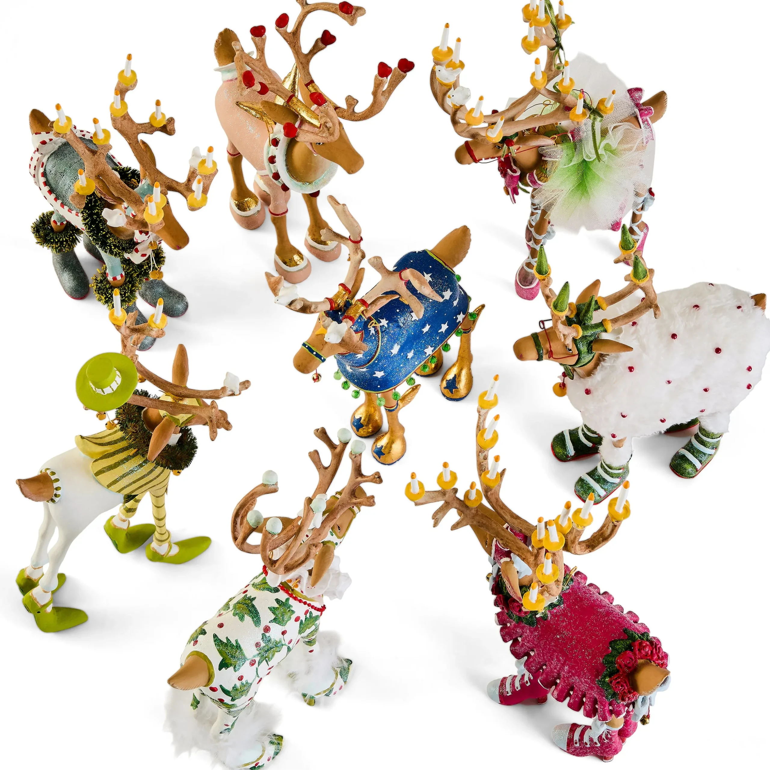 Patience Brewster Dash Away Reindeer Figure Collection