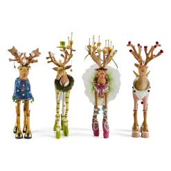 Patience Brewster Dash Away Reindeer Figure Set-B