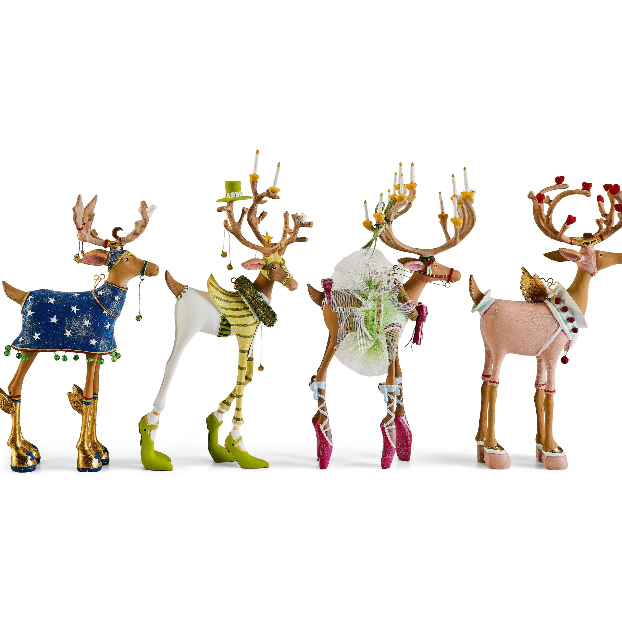 Patience Brewster Dash Away Reindeer Figure Set-B