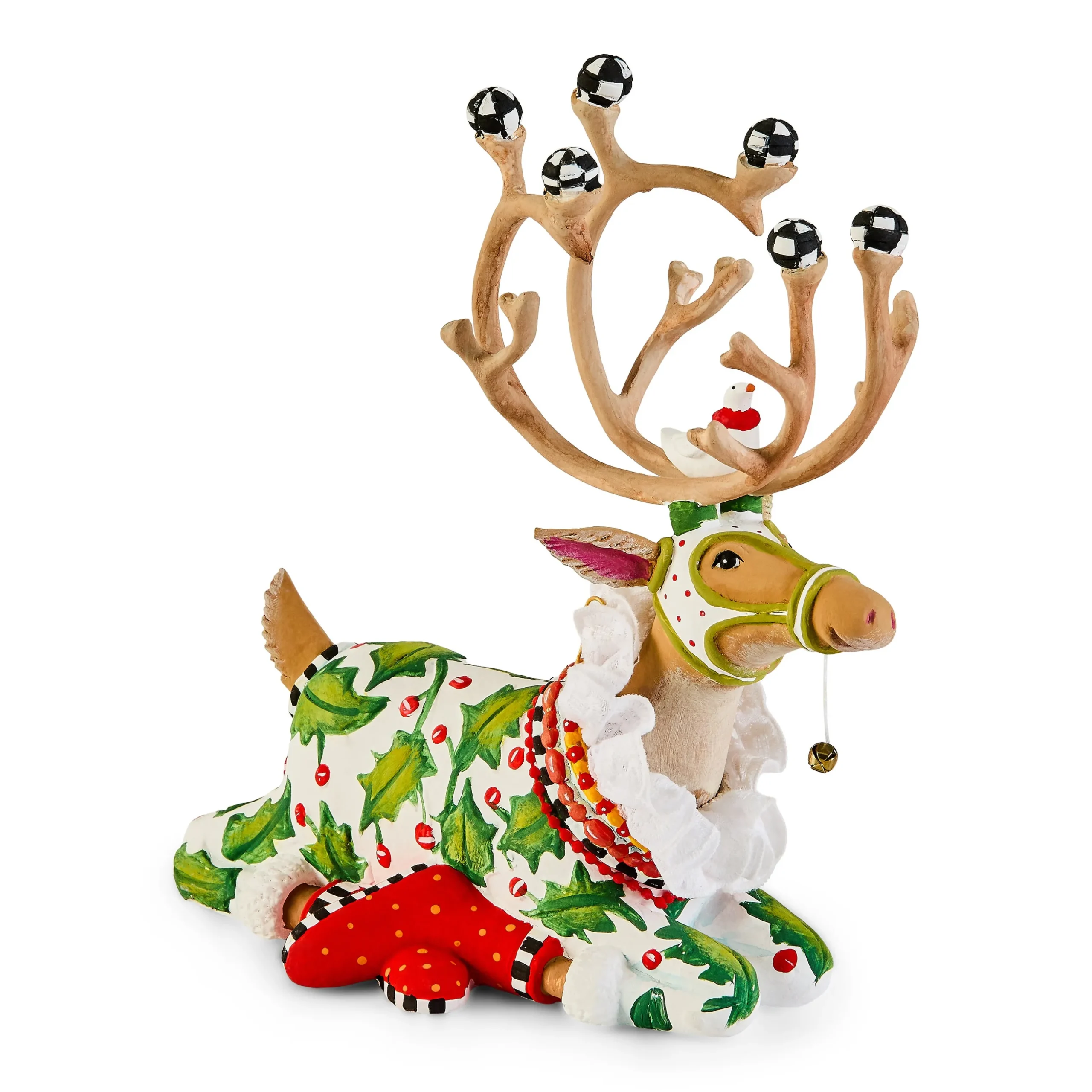 Patience Brewster Dash Away Sitting Vixen Reindeer Figure