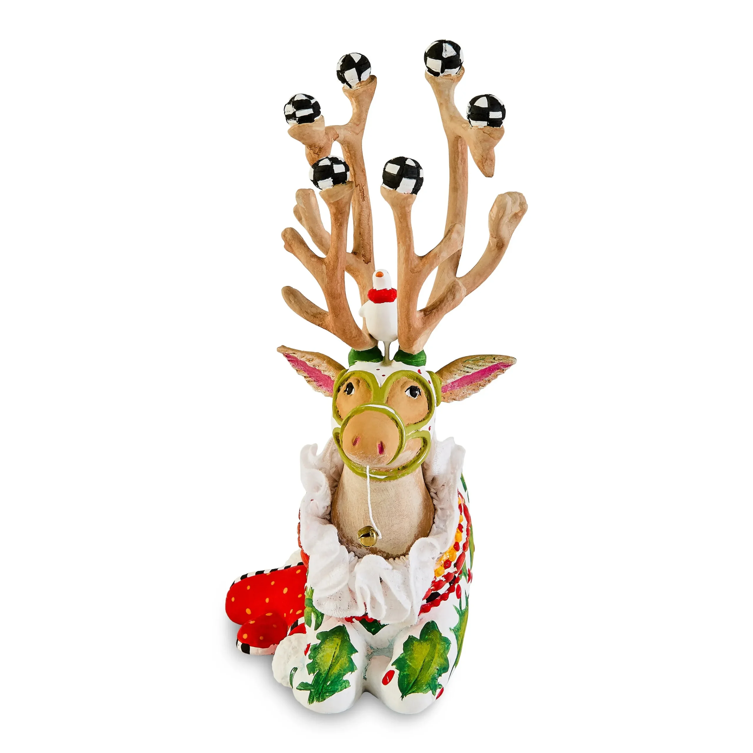 Patience Brewster Dash Away Sitting Vixen Reindeer Figure