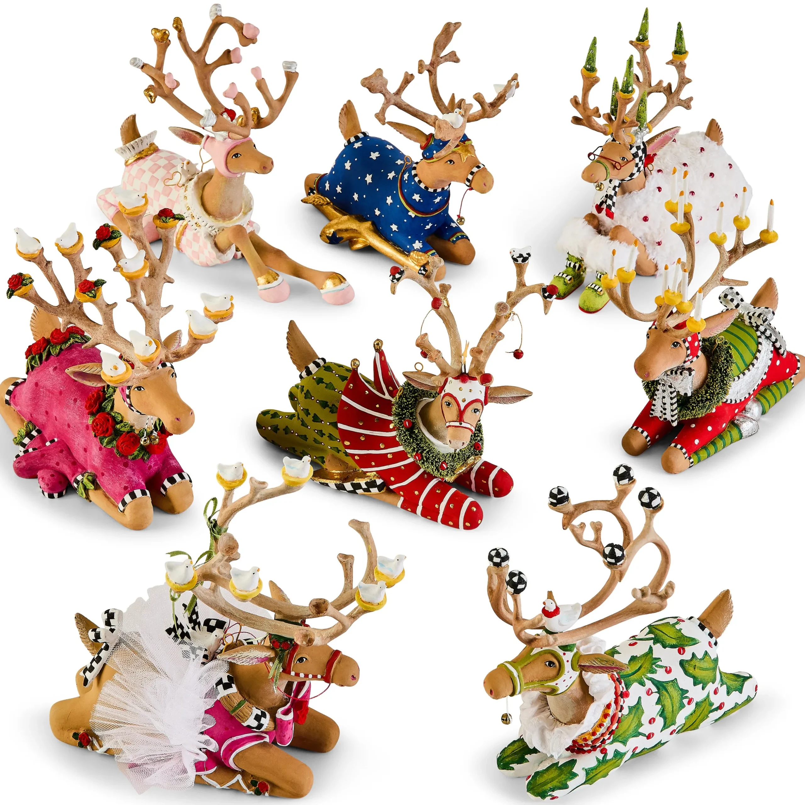 Patience Brewster Dash Away Sitting Vixen Reindeer Figure