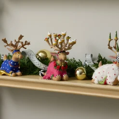 Patience Brewster Dash Away Sitting Donna Reindeer Figure