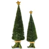 Patience Brewster Dash Away Sisal Elf Tree Figures
