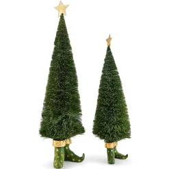 Patience Brewster Dash Away Sisal Elf Tree Figures