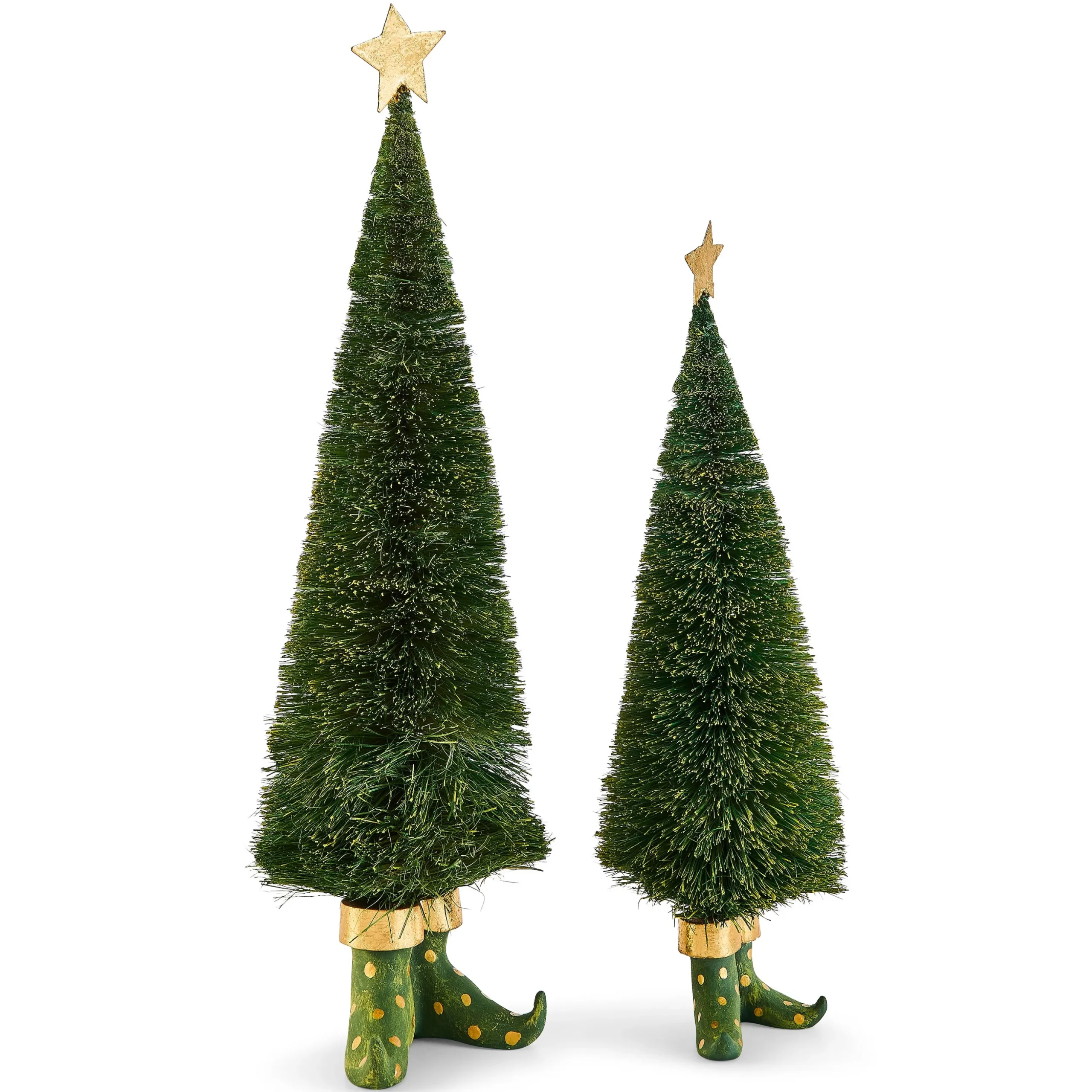 Patience Brewster Dash Away Sisal Elf Tree Figures