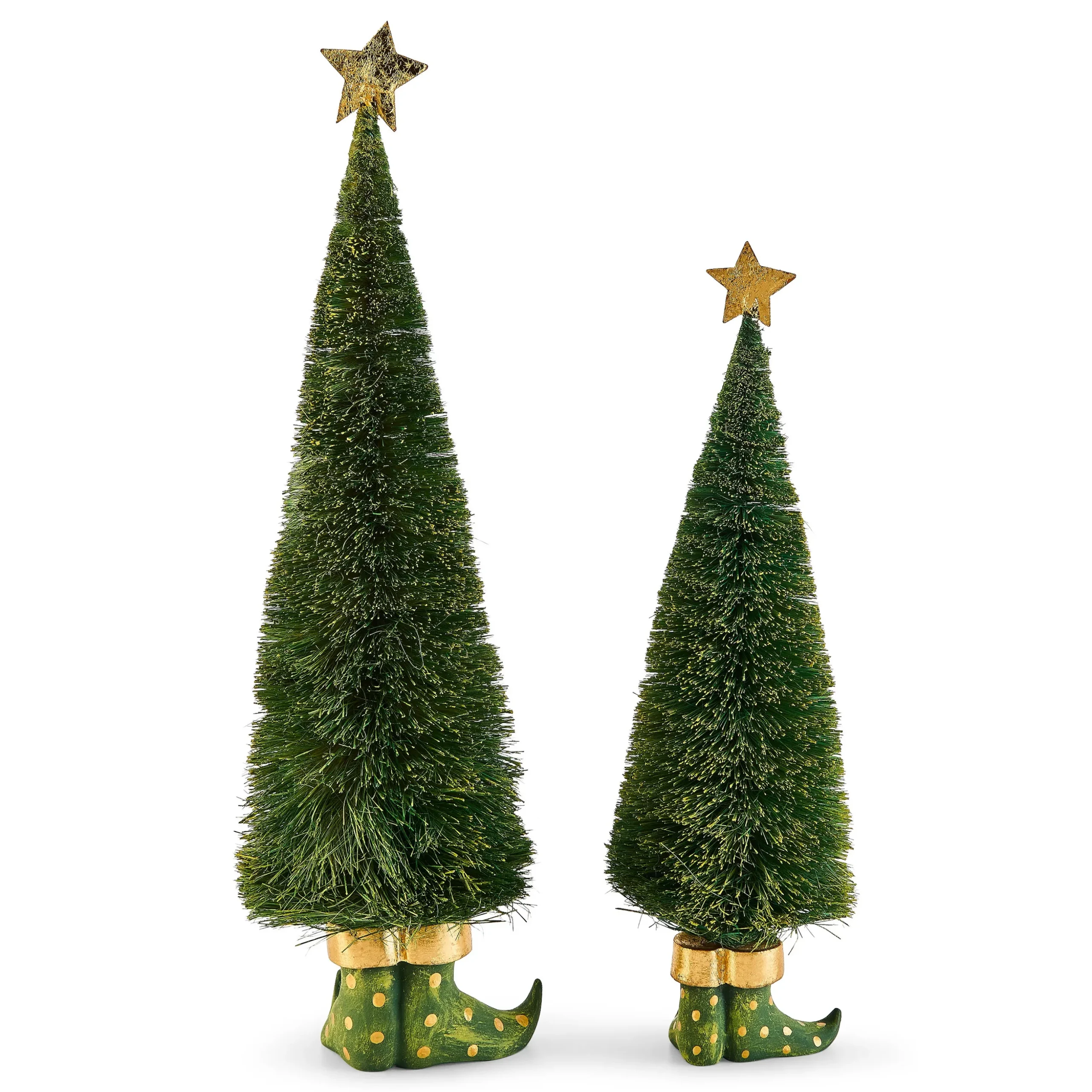 Patience Brewster Dash Away Sisal Elf Tree Figures
