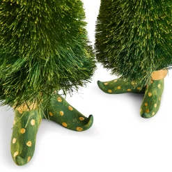Patience Brewster Dash Away Sisal Elf Tree Figures