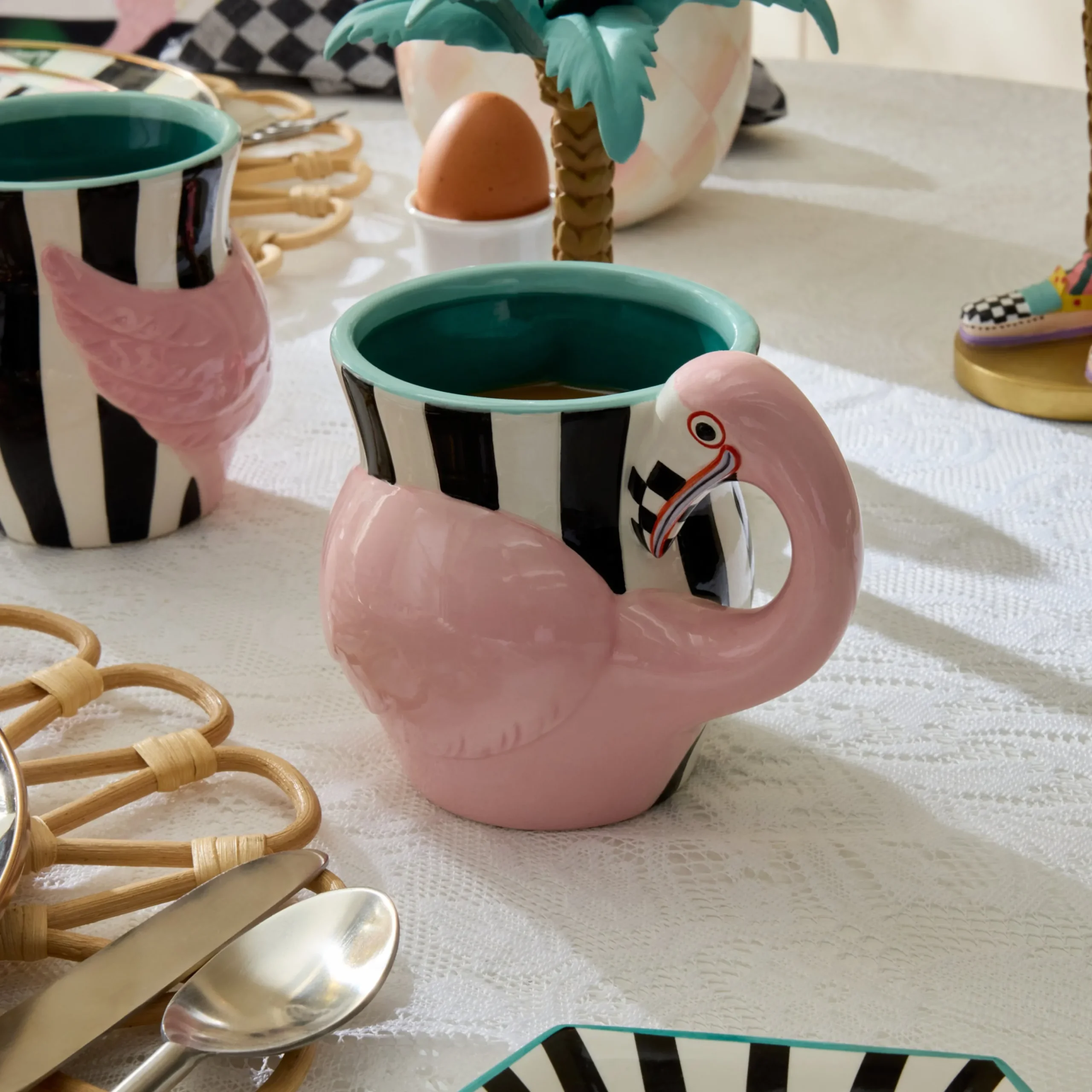 Patience Brewster Flamingo Ceramic Mug
