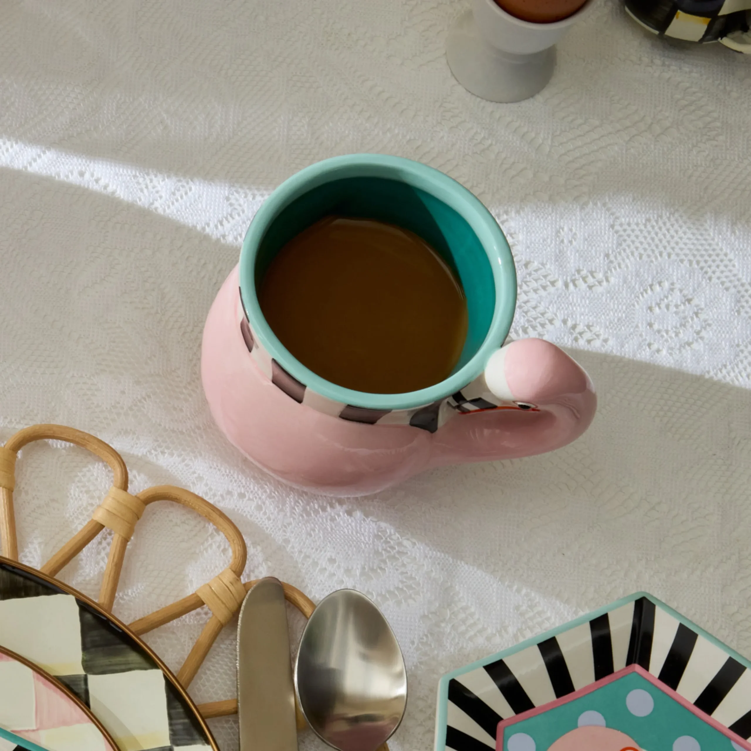 Patience Brewster Flamingo Ceramic Mug