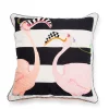 Patience Brewster Flamingo Throw Pillow