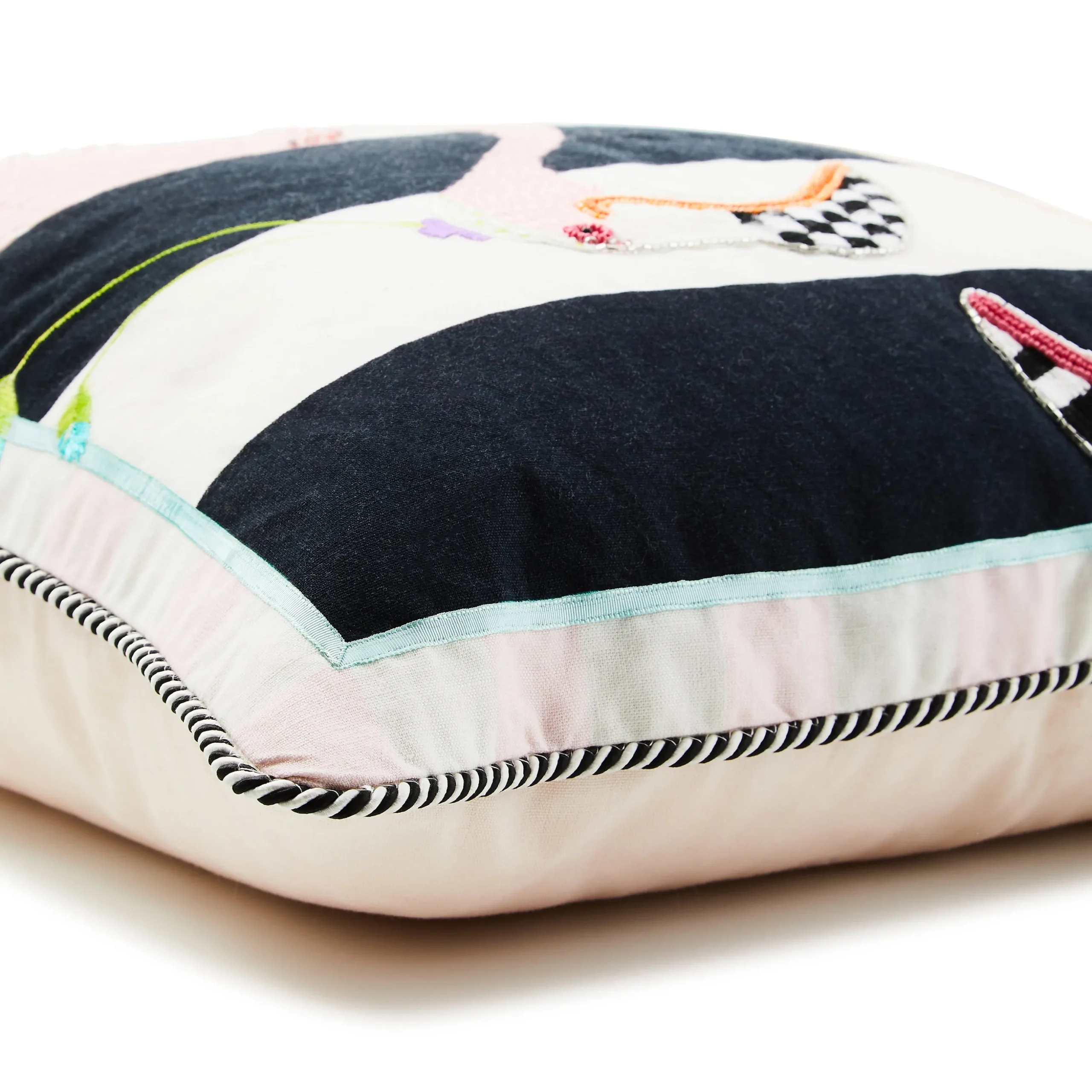Patience Brewster Flamingo Throw Pillow