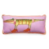 Patience Brewster Gloria Alligator Lumbar Pillow