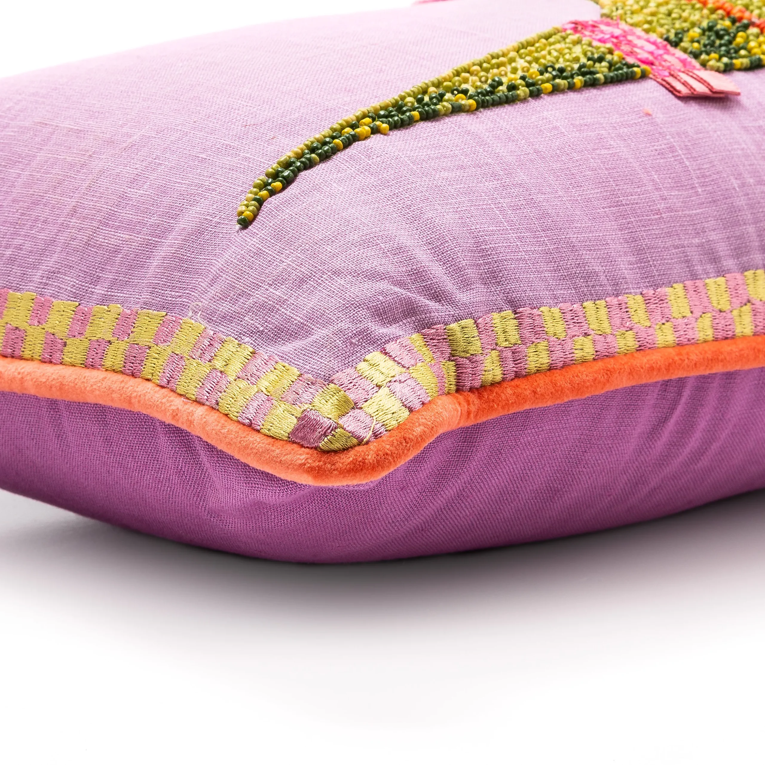 Patience Brewster Gloria Alligator Lumbar Pillow
