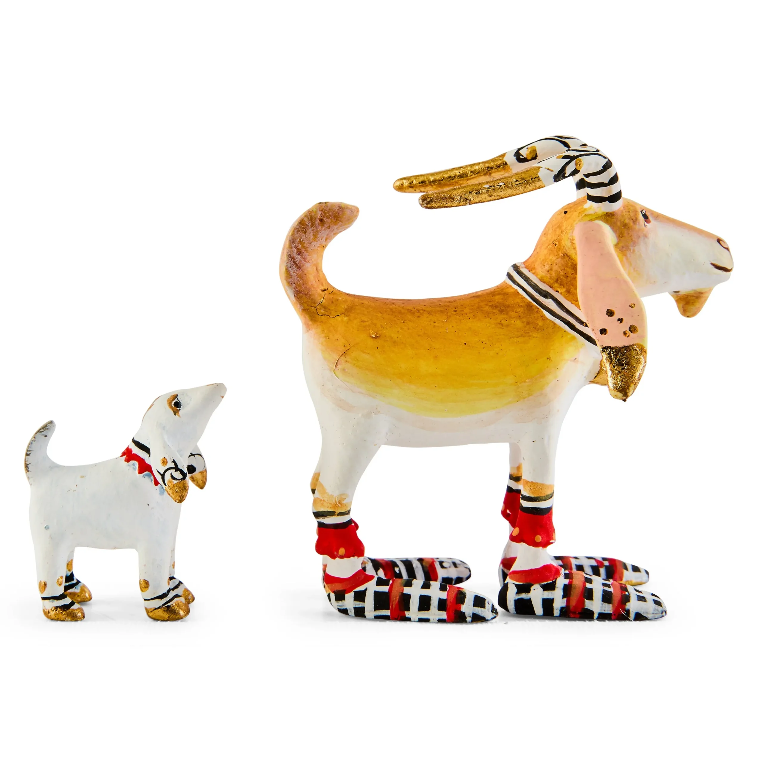 Patience Brewster Mini Nativity Nathan & Noel Goat Figures