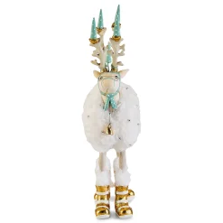 Patience Brewster Moonbeam Blitzen Reindeer Figure